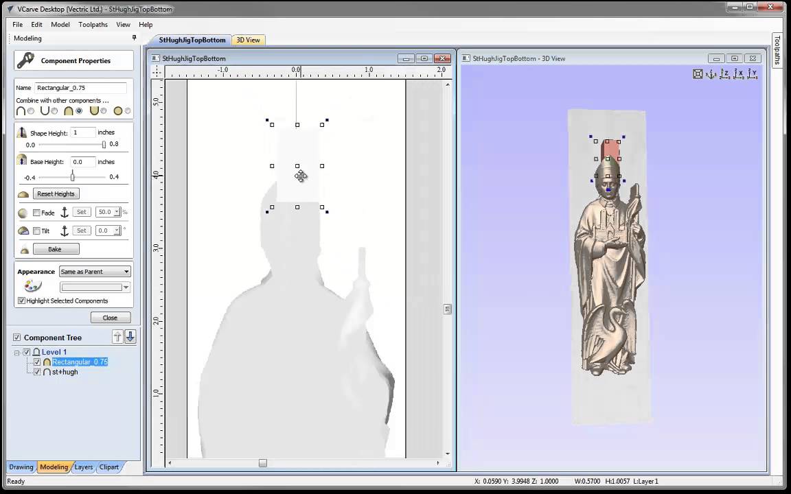 Vectric - Multi Sided Parts St Hugh