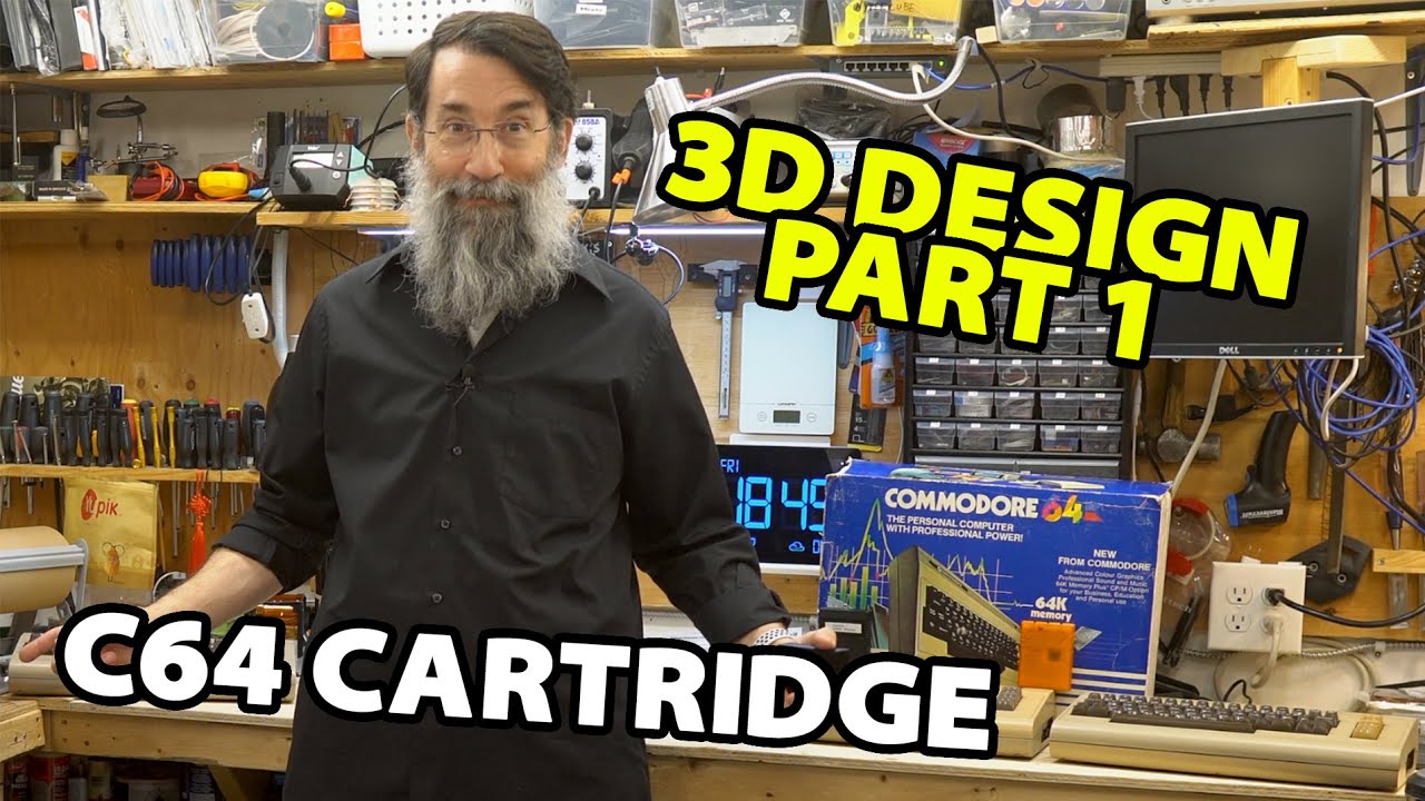 3D Design - C64 Cartridge Part 1