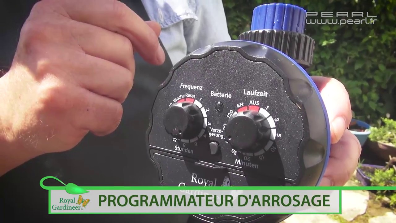 PROGRAMMATEUR D'ARROSAGE 7 JOURS électronique - fiable - [PEARLTV.FR]