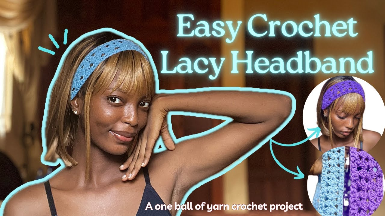 Quick & Easy Crochet Headband Tutorial | Step by Step Tutorial | Beginner Friendly