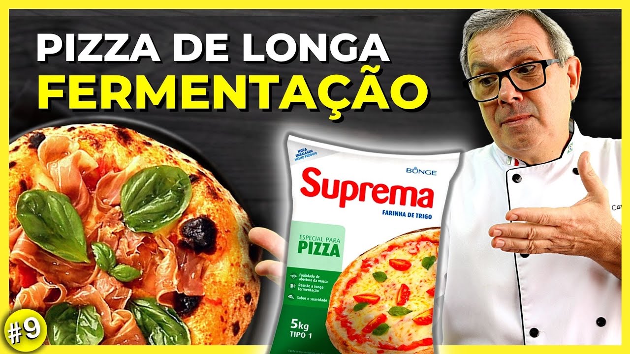 LONGA FERMENTAÇÃO COM A FARINHA SUPREMA - INACREDITÁVEL!