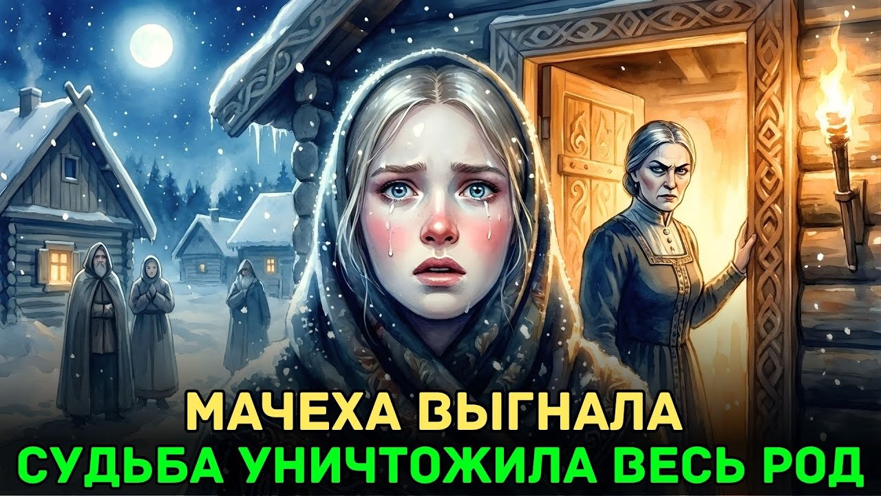 Изгнана мачехой в снежную ночь — возвращение русской девушки утопило род в крови