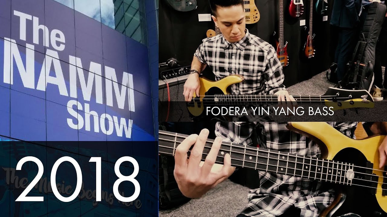 QUICKVID - NAMM 2018: Fodera Yin Yang Bass