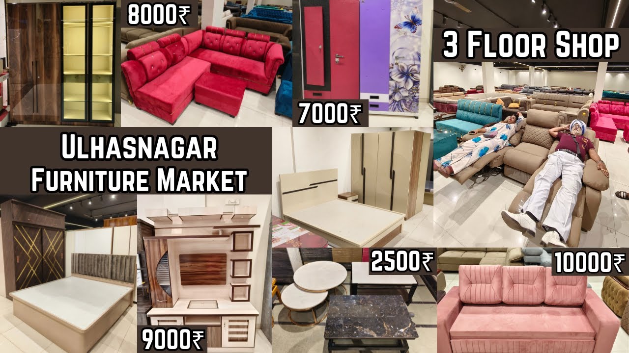 Ulhasnagar Furniture Market Mumbai | Sofa Set | Bedroom Set | All Furniture Items | Prakash Steel