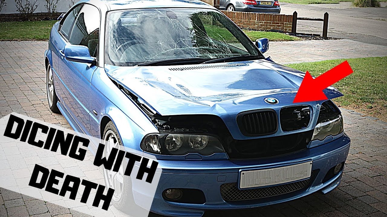 BONNET FLEW OPEN WHEN DRIVING!! Smashed up car :(