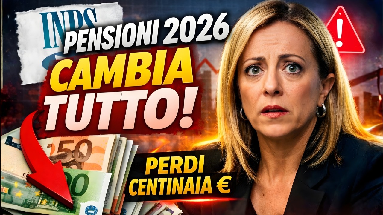 Pensioni 2026: INPS Corregge gli Aumenti | Chi Guadagna e Chi Perde Centinaia di Euro
