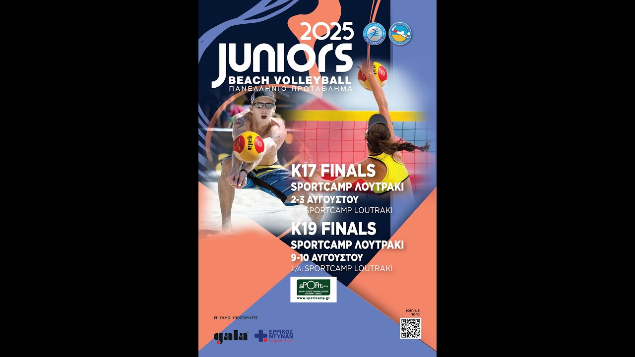 Loutraki Juniors Finals K19 - Day 1 - Court 1