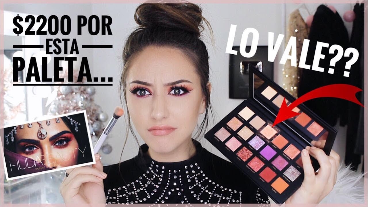 RESEÑA PALETA HUDA BEAUTY Desert Dusk | ¿VALE LO QUE CUESTA? | Melina Quiroga Makeup
