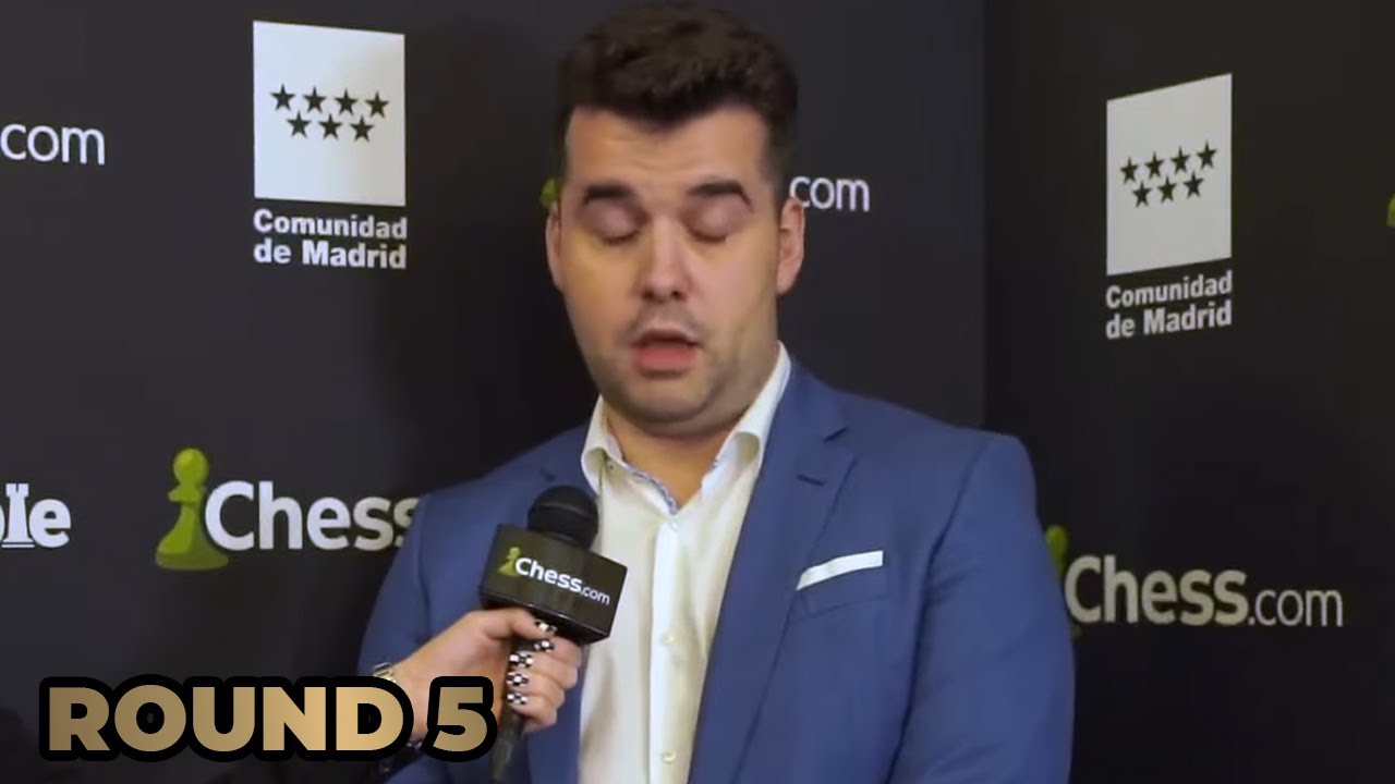 Nepo Discusses Mixing Up Lines | FIDE Candidates Interview