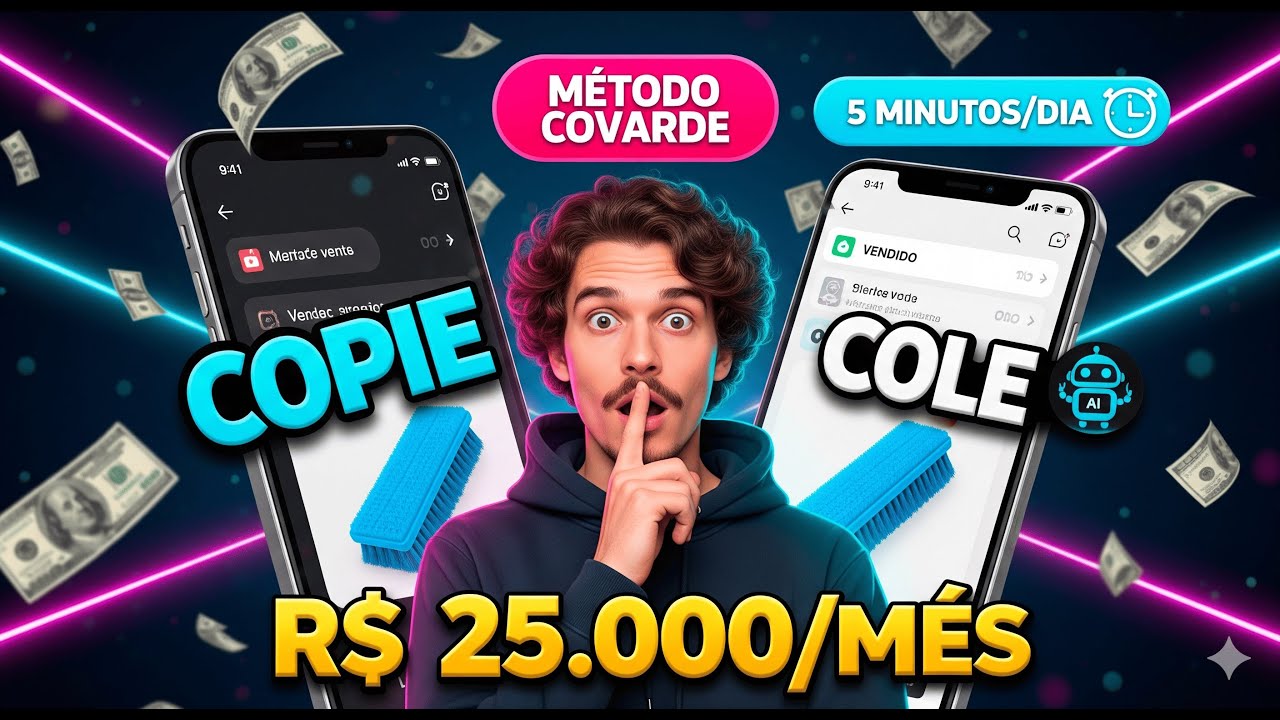 Como Vender no TikTok Shop COPIANDO VIDEOS usando IA... (+25 MIL POR MÊS) - PASSO A PASSO