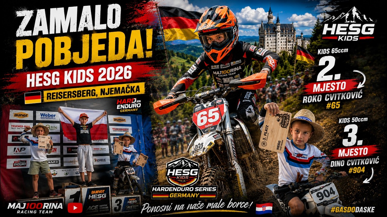 HESG Kids Germany 2026 | Roko 2. mjesto 🥈 Dino 3. mjesto 🥉