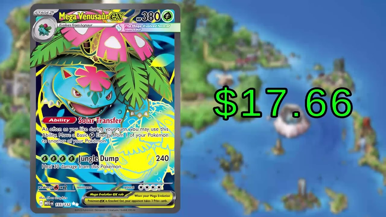 Top 30 Mega Evolution Pokemon Cards (Price)(English) (October 2025)