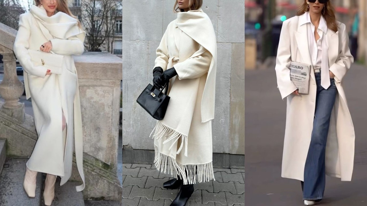 МОДНЫЙ ЭЛЕГАНТНЫЙ СТИЛЬ В КЛАССИЧЕСКОМ БЕЛОМ ЦВЕТЕ💕 ОДЕВАЕМСЯ МОДНО И СТИЛЬНО ВЕСНОЙ