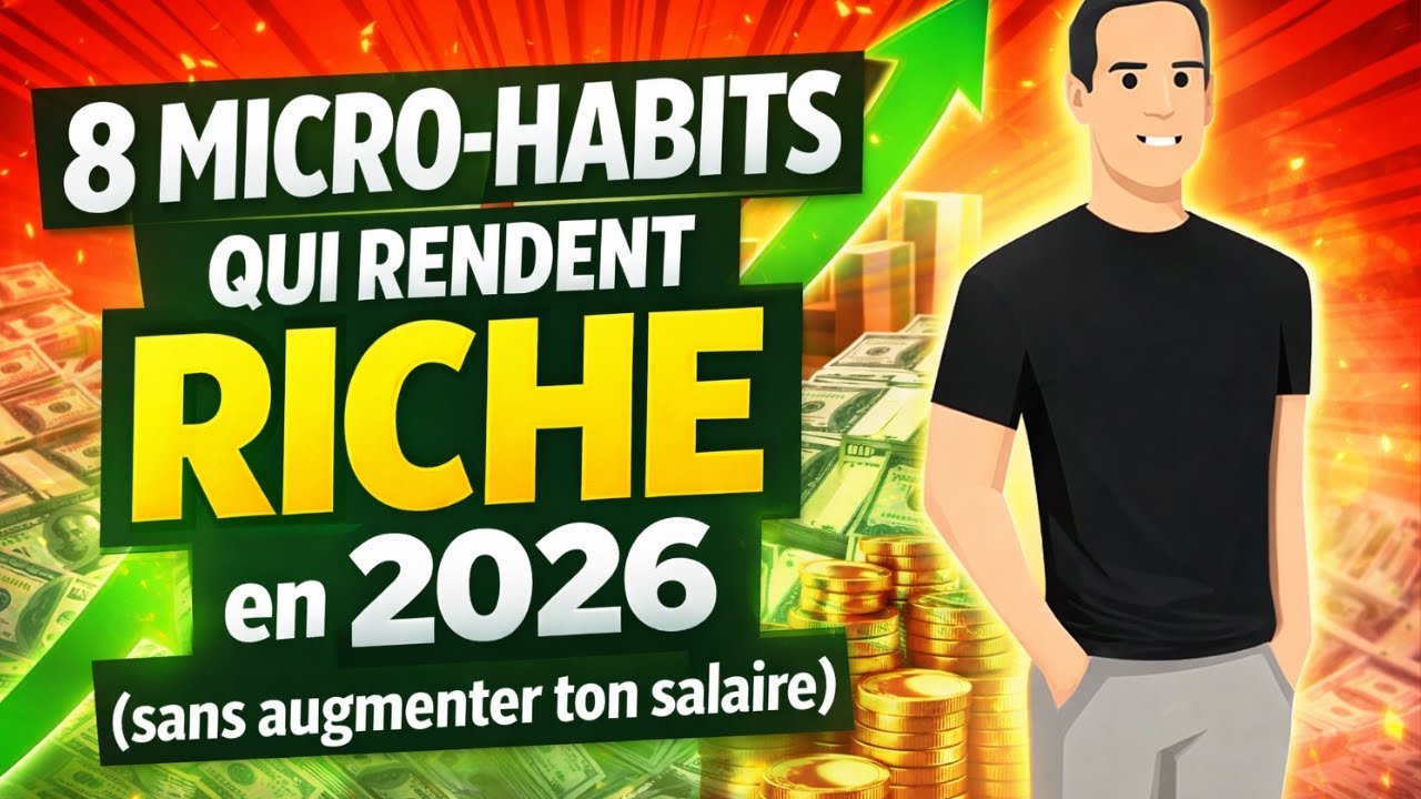 « 8 micro-habits qui rendent RICHE en 2026 (sans augmenter ton salaire) »