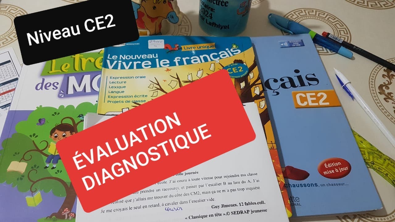 Évaluation diagnostique niveau CE2, correction et explication