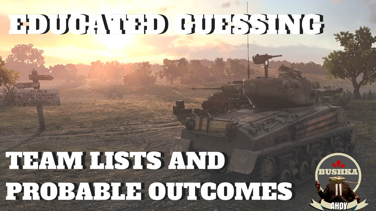 Educated Guessing   Reading it Right and Paying bloody attention World Of Tanks Blitz