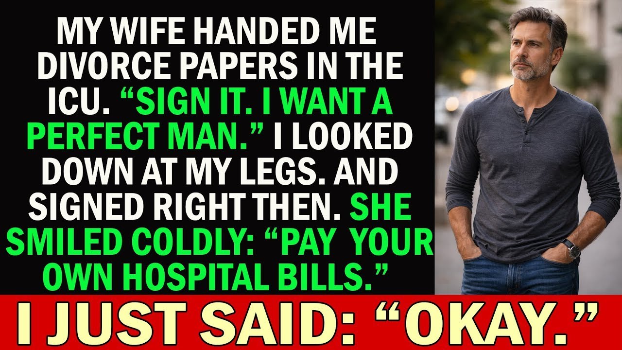 In The ICU, My Wife Threw Divorce Papers At Me — She Never Knew My Signature Started It All…