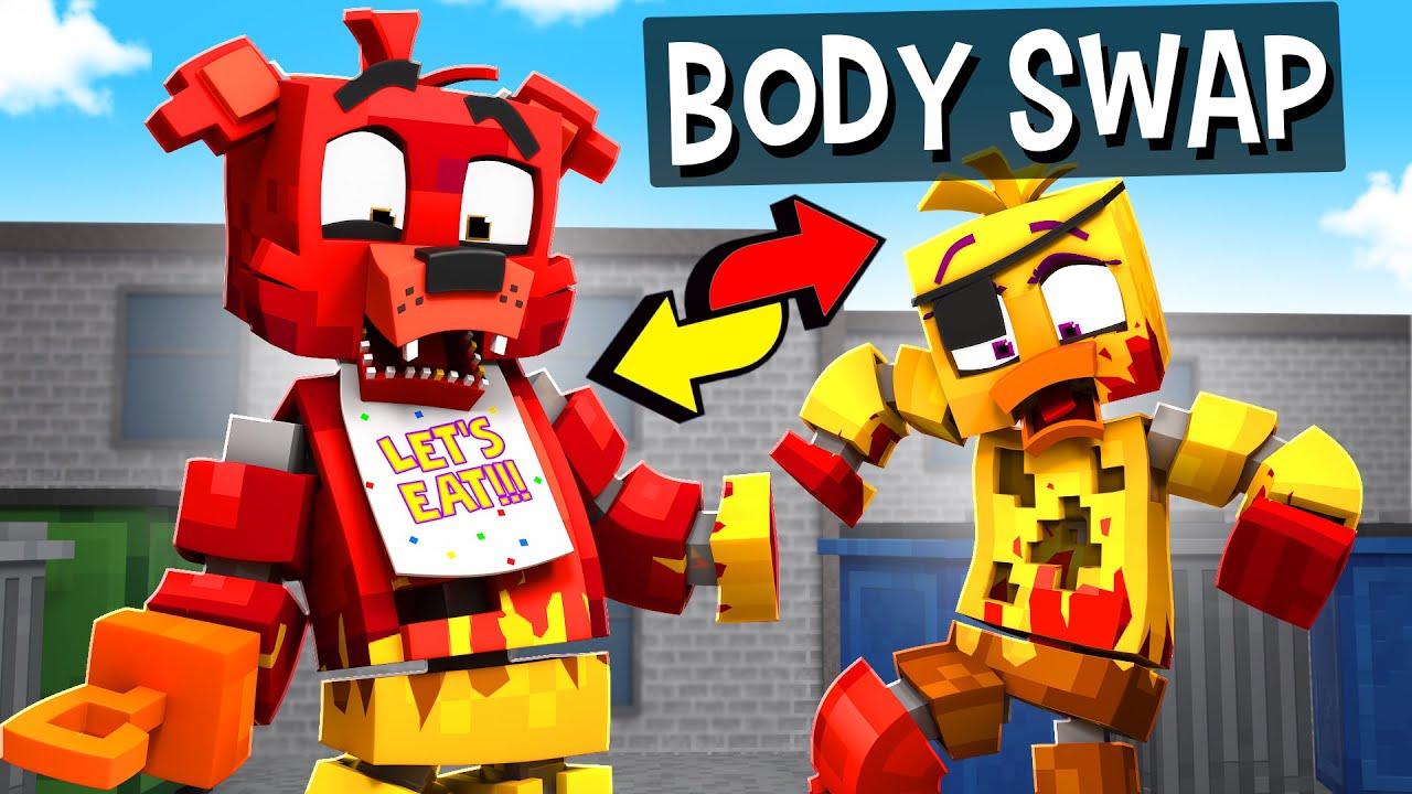 Foxy and Chica BODY SWAP?!