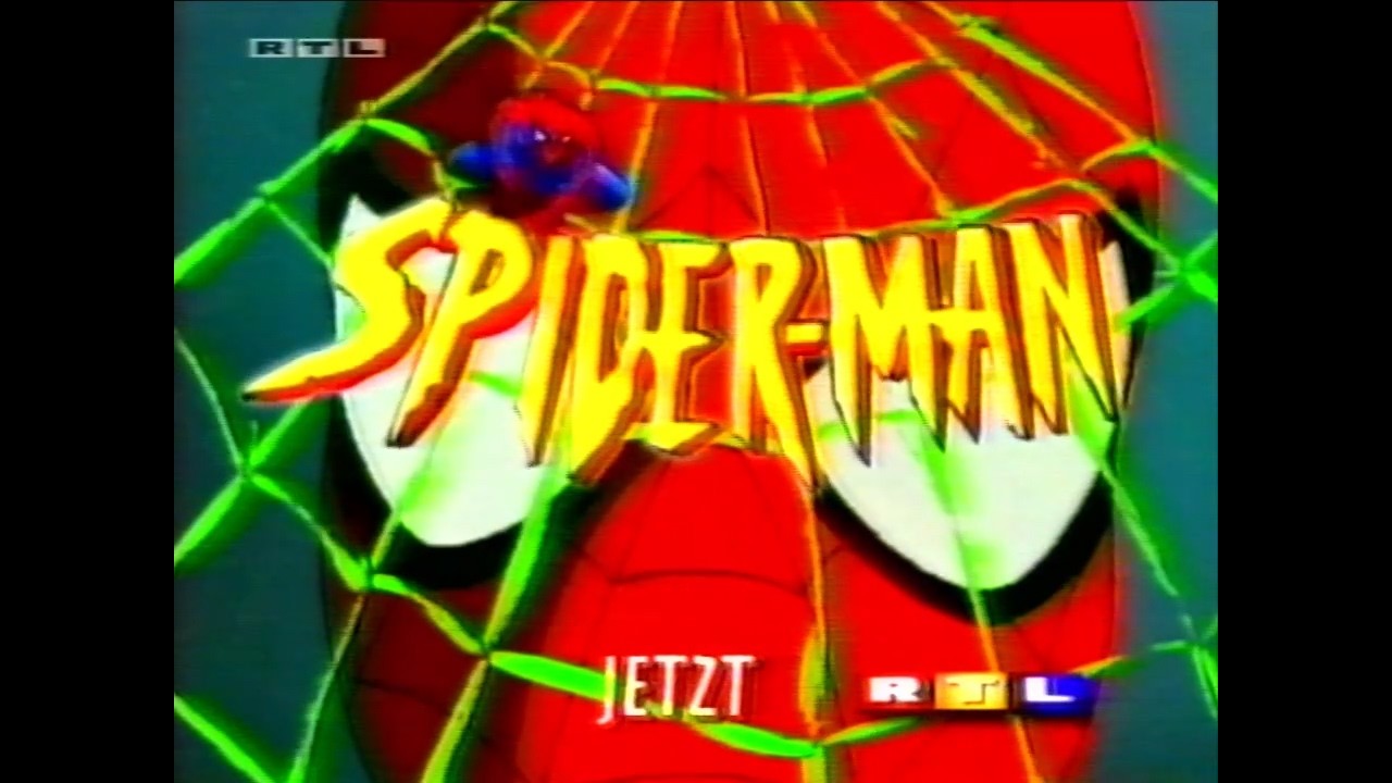 RTL - KRTL Programm Werbung (1996) Spider-Man | Nichts als Ärger mit dem Typ | Goofy Film