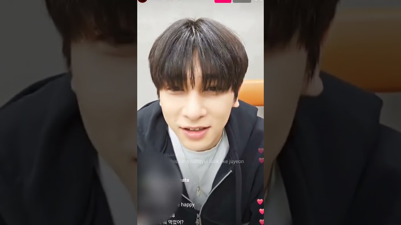 20240111 BAE173한결X제이민 인스타 라이브 (앞에 2분 없음;)