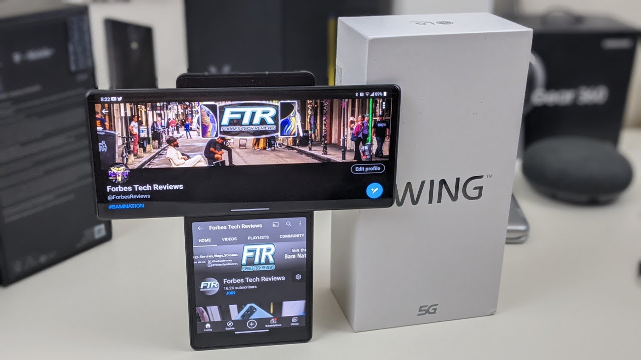 LG WING Aurora Grey Unboxing & First Impressions- Lets WING It