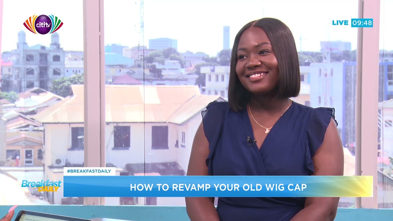 How to fix your old wig cap and make it look super beautiful again | Breakfast Daily