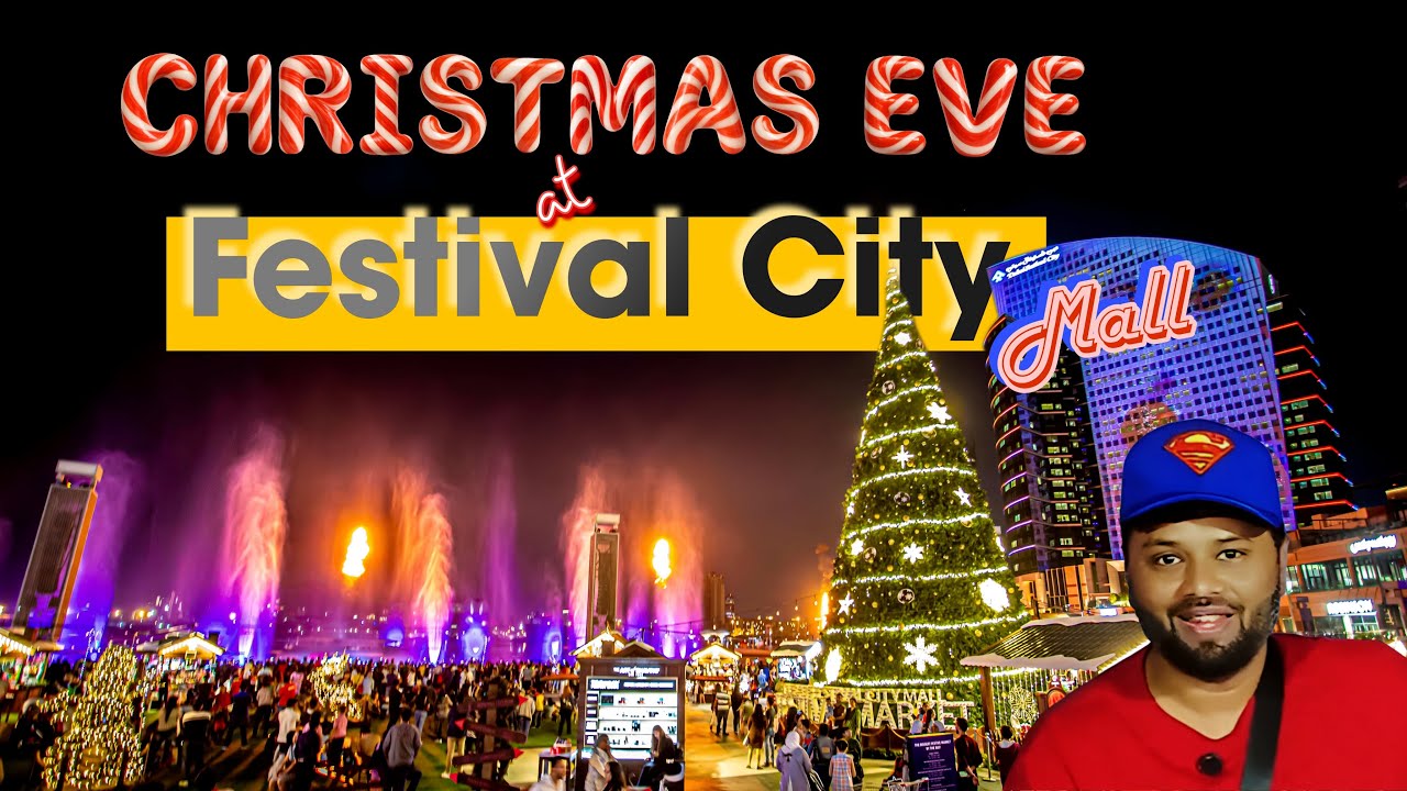 Why Festival City Mall is a Must Visit in Dubai Tour | Christmas 2025 | TQS-The Qazi Show