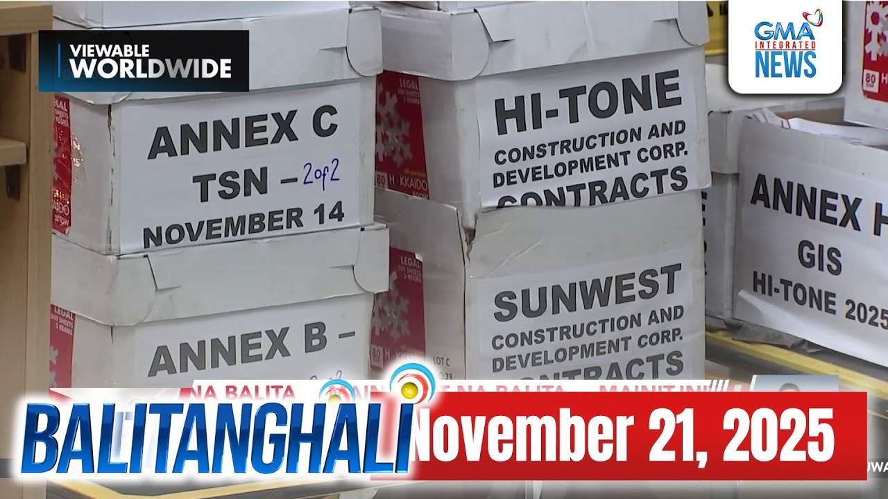 Balitanghali Express: November 21, 2025
