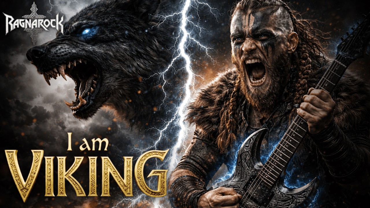 I AM VIKING  (METAL/ROCK Version) | ULFRHEIM Cover | Norse Viking War Song