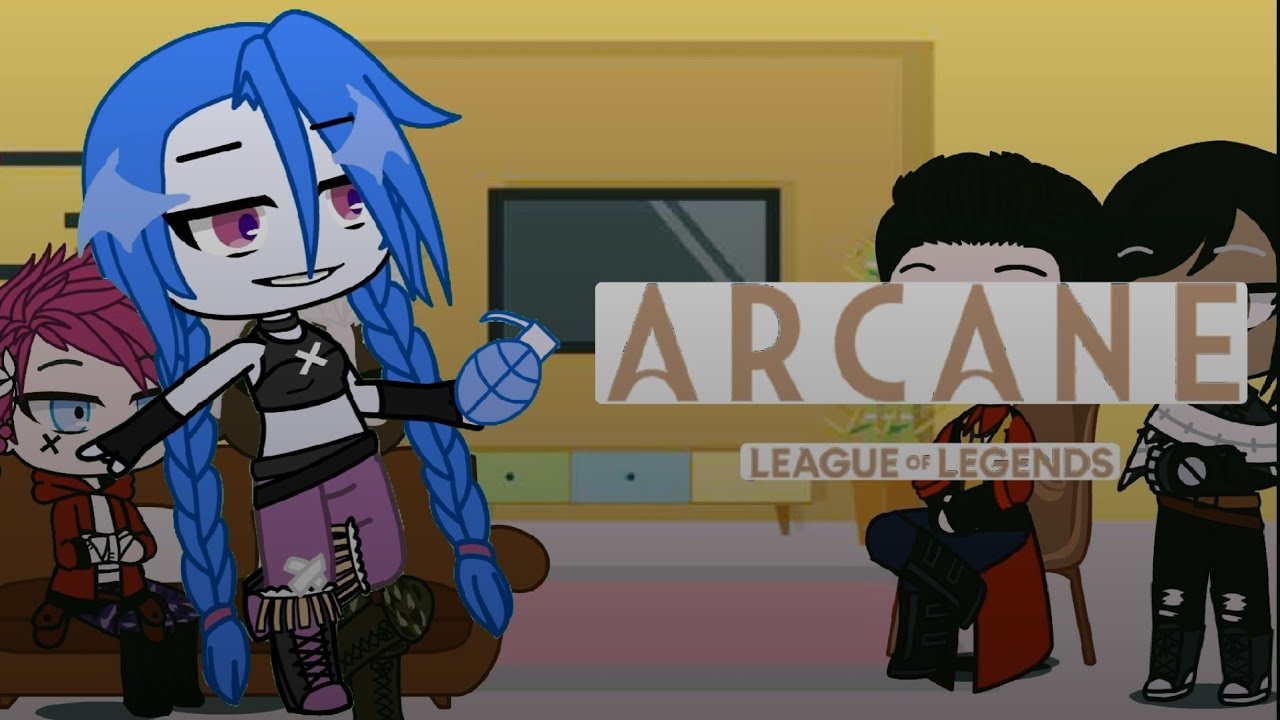 Arcane react to Jinx Remake