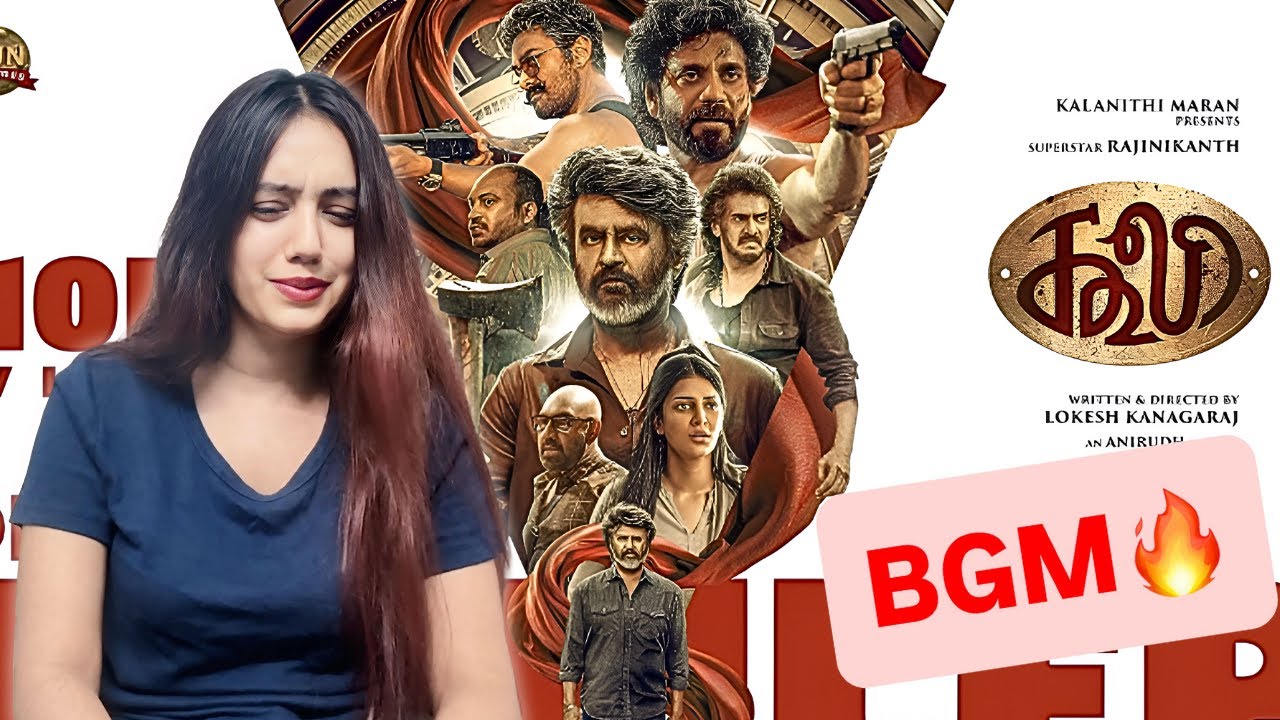 Coolie Official Trailer REACTION | Superstar Rajinikanth x Lokesh | Anirudh | Sun Pictures