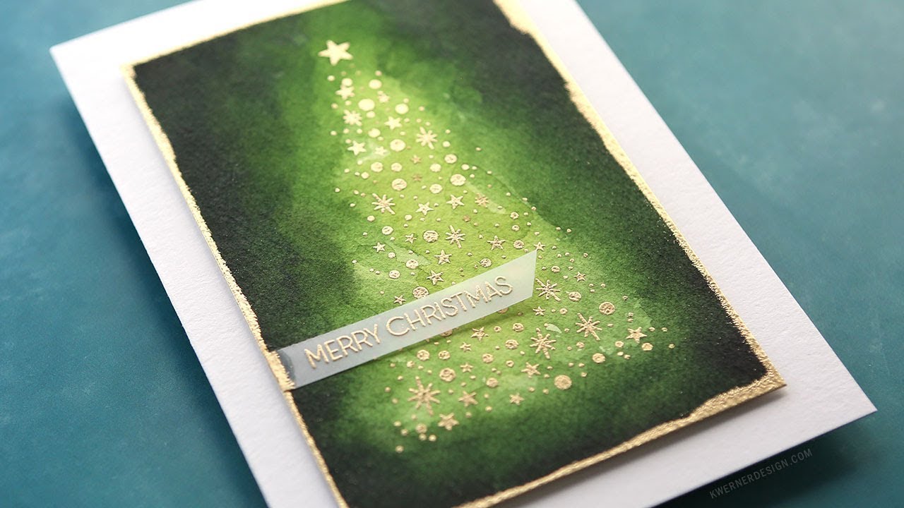Holiday Card Series 2018 - Day 7 - Glowing Christmas Tree