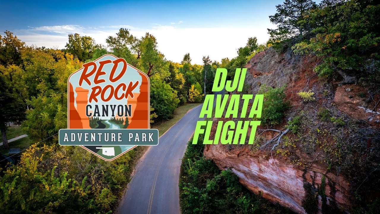 DJI Avata Drone Flight Red Rock Canyon Adventure Park