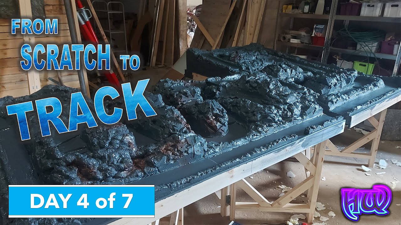 From Scratch to Track 7 Day Slot Car Build - Day 4