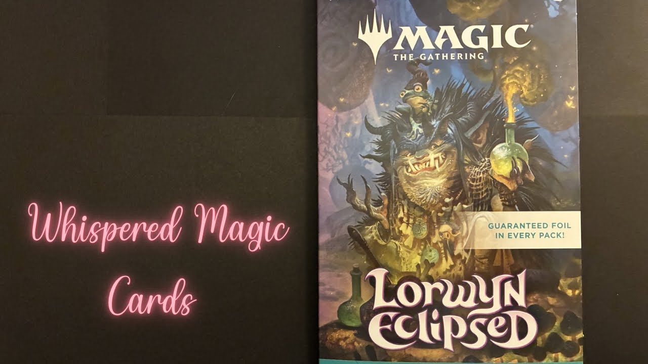 ASMR Magic: The Gathering Card Sounds ✨ Soft Whisper & Relaxing MTG Opening