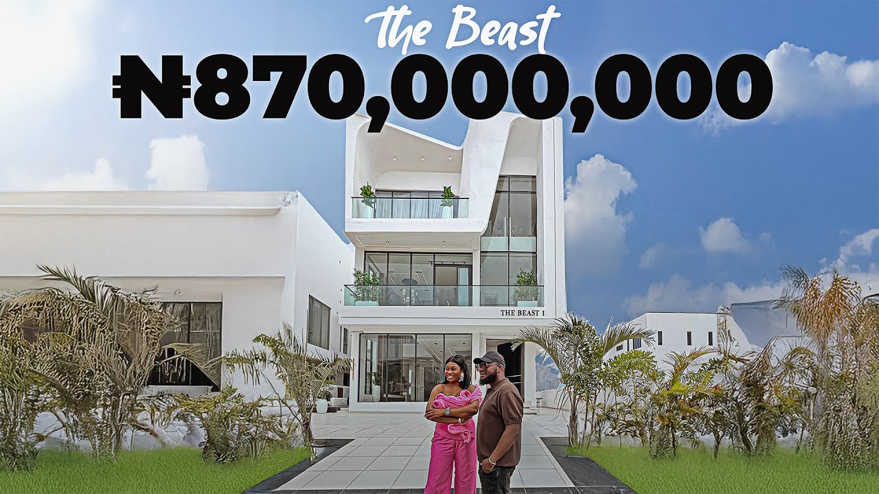 Lagos' Genius Developer Retuns with THE BEAST: This ₦879M ($550K) House Will Leave You Speechless:
