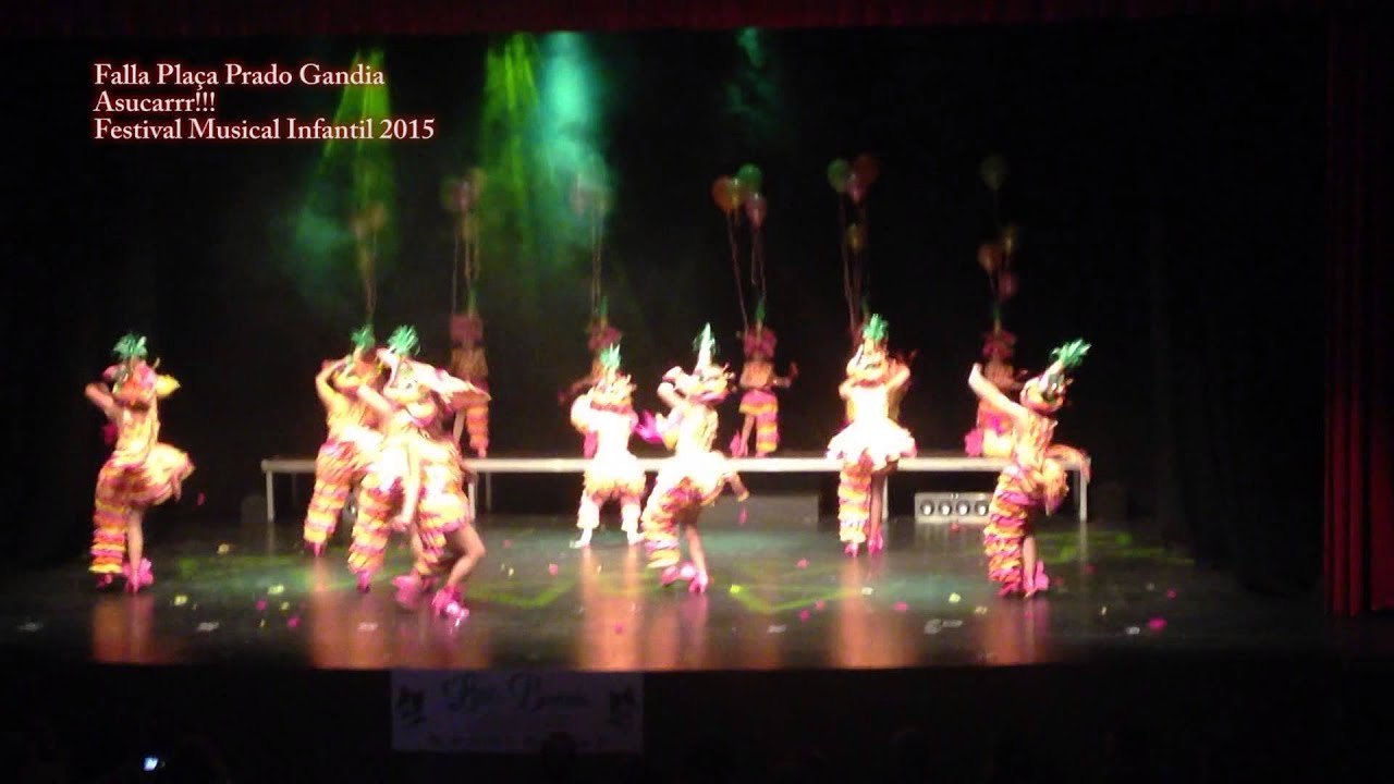 Festival Falla Plaça Prado Gandia 2015 Asucarrr!!!