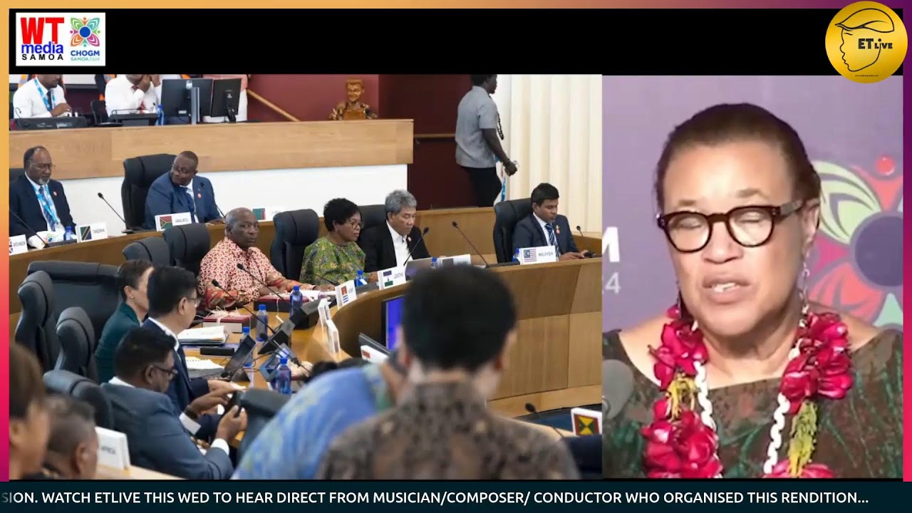 ETLIVE  SPECIAL MON 28TH OCT 2024 LIVE FROM SAMOA