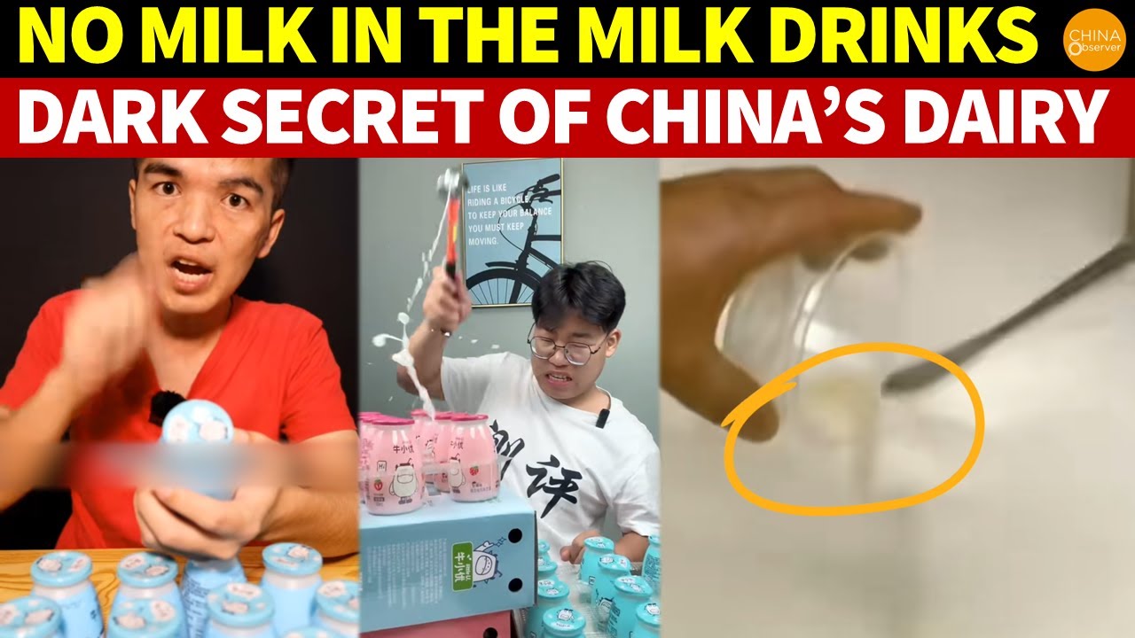 Rampant Fake Milk and Yogurt, Containing 19 Toxins, Yet China’s Largest Brand