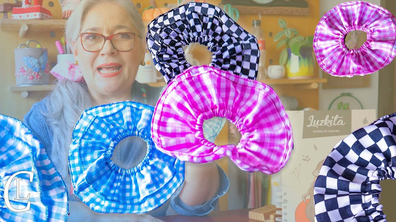 SCRUNCHIES Fáciles y Bonitos 💕 ¡Hazlos en minutos y gana dinero desde casa!