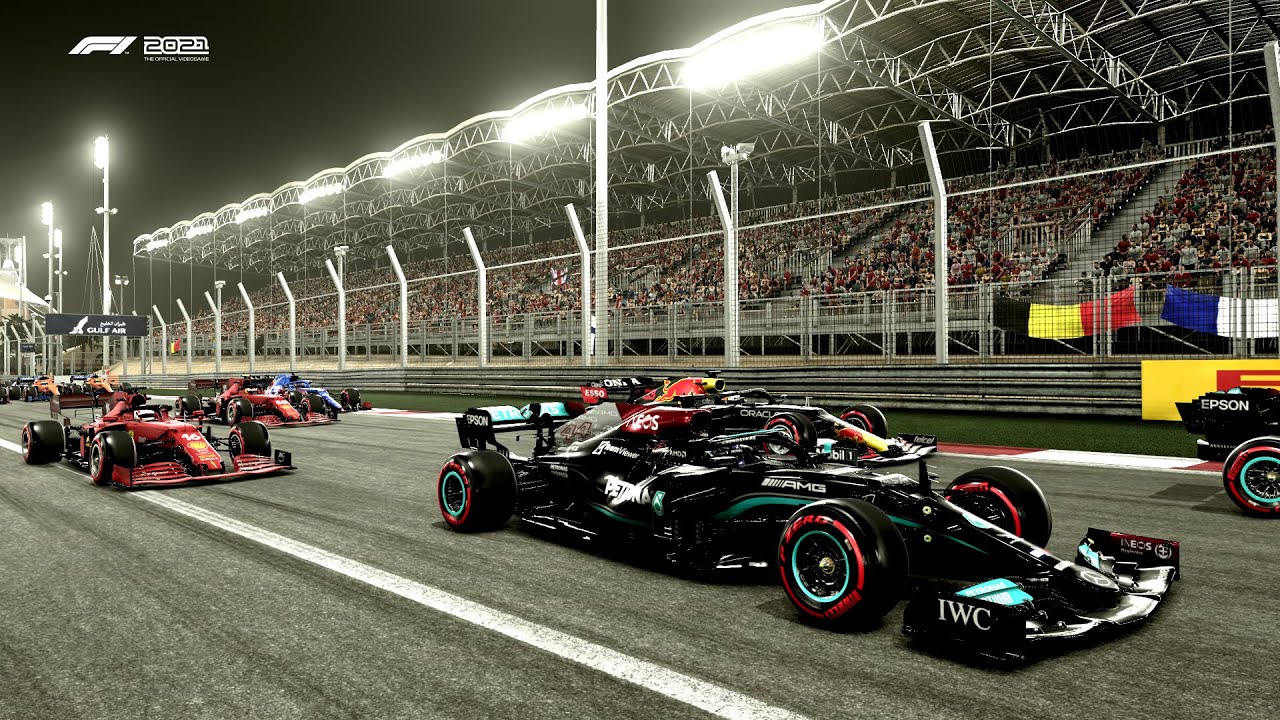 🏎️ F1 2021 – Mercedes W12 at Bahrain GP | Full Race at Sakhir Circuit! 🔥🇧🇭