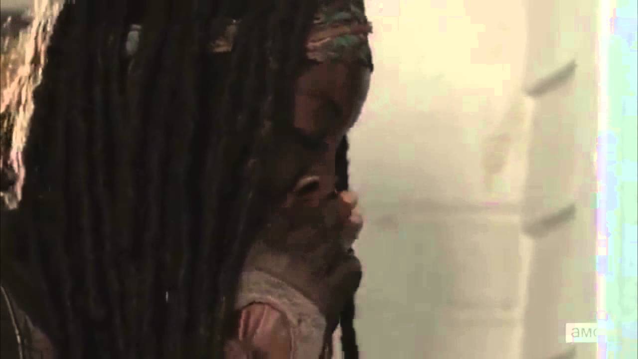 The Walking Dead Michonne Finds Carl And Rick 409 After