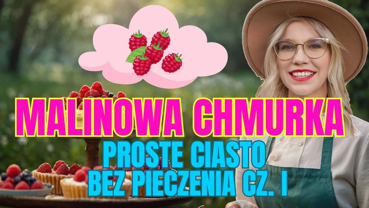 Proste ciasto bez pieczenia cz. I- Malinowa chmurka #zesmakiemnaty #cake #recipe #easyrecipe #food
