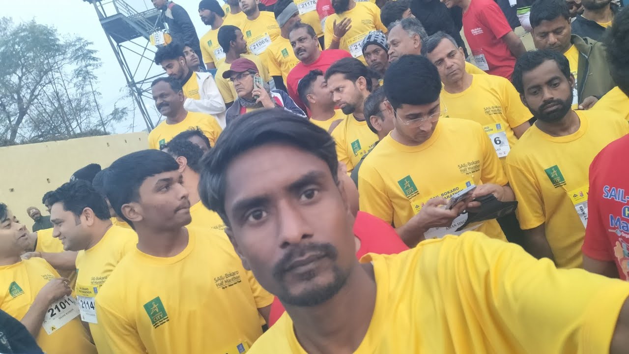 Bokaro Steel City Half Marathon | Race Day Vlog | Motivation & Fitness by Harekrishna