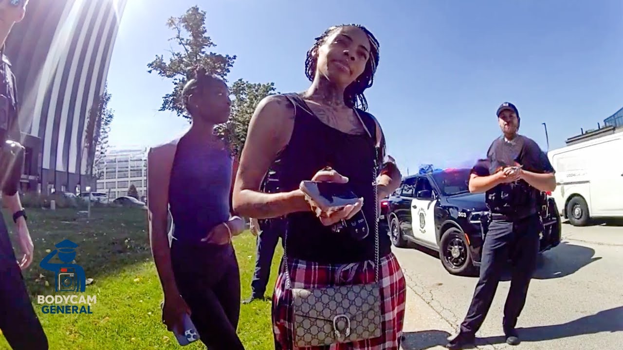 Shoplifter Turns on Her Cousin the Moment Police Arrest Them