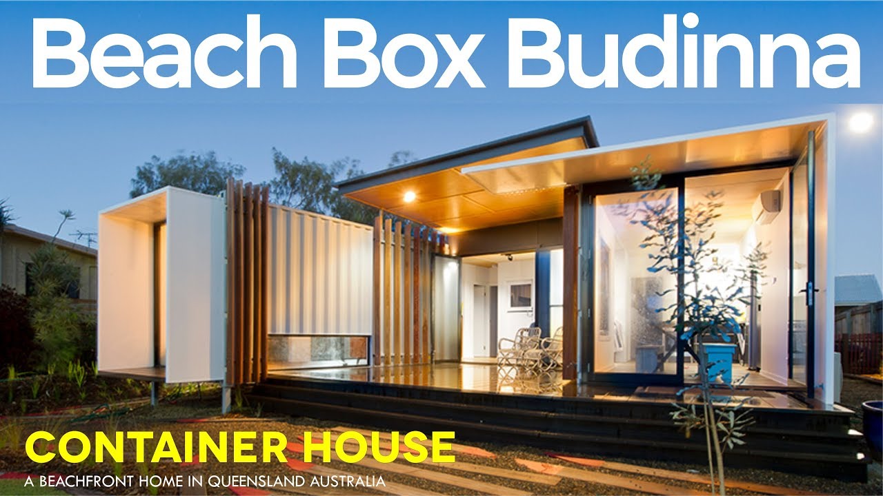 Beach Box Buddina: John Robertson's Modern Container Beachside House by OGE Group Architects