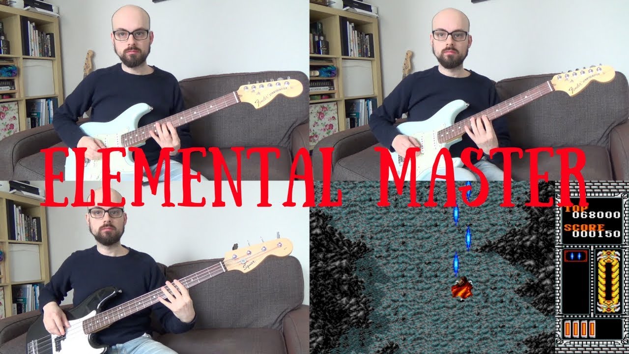 Elemental Master - Stage 1 Mega Drive Guitar Cover