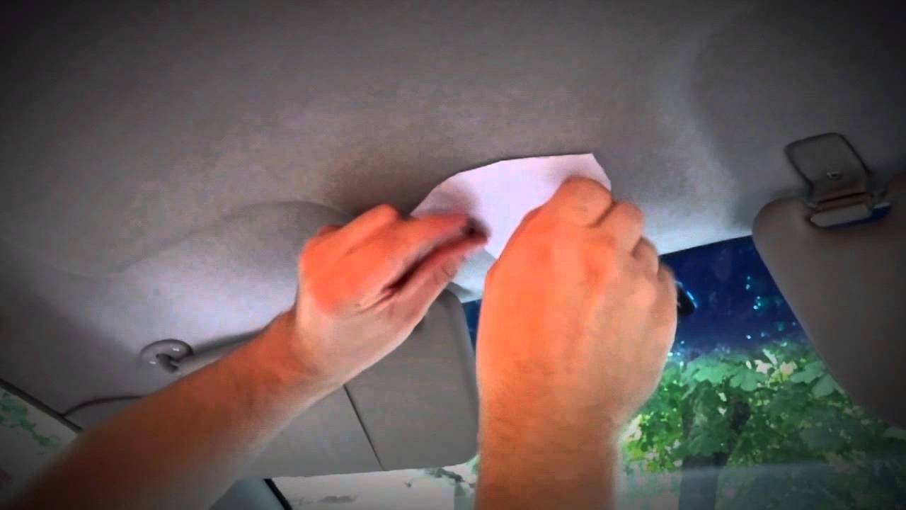 Установка штурманского плафона Nubira в Lanos