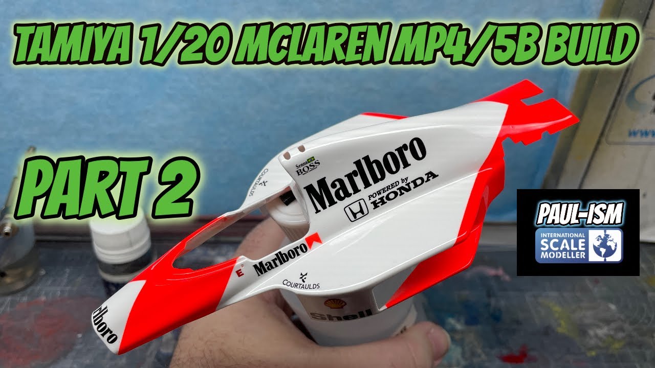 Part 2- Tamiya 1/20 Mclaren MP4/5B Build