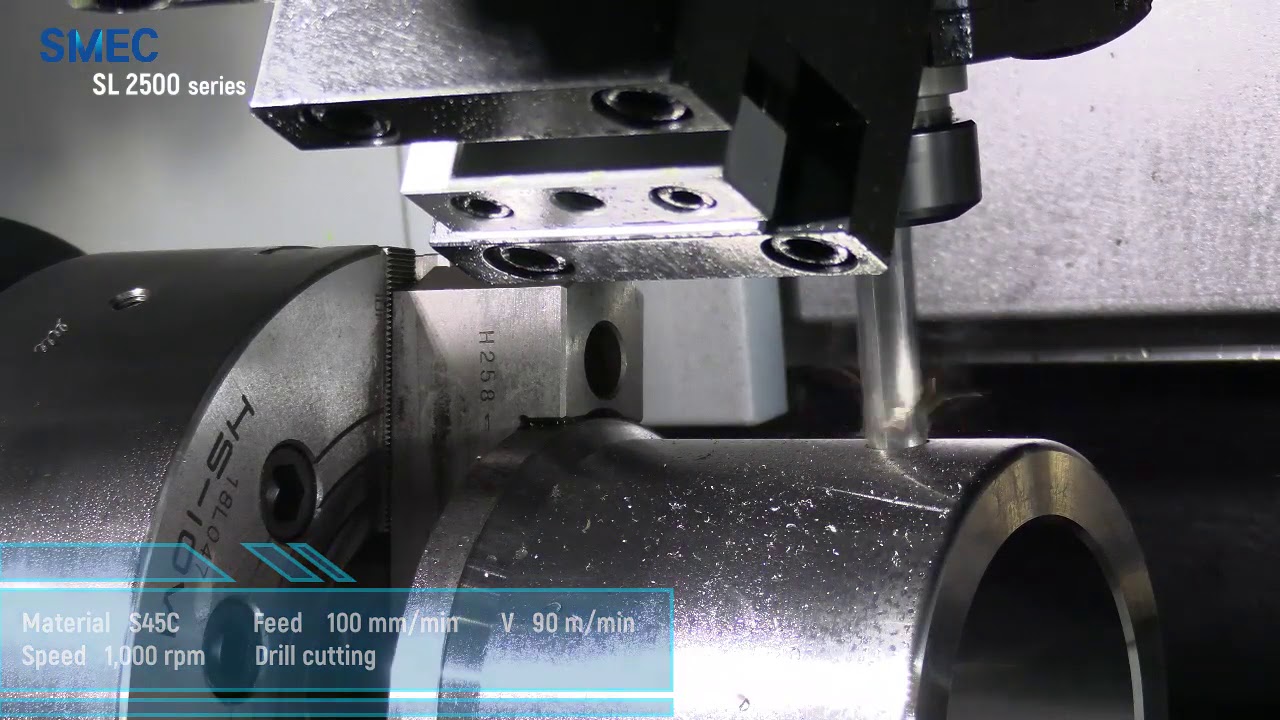 SMEC SL 2500BL  CNC Torna Tezgahı / Makine Sektöründe Özel Ayna İşleme